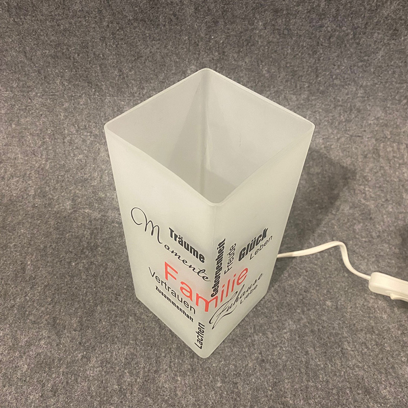 Lampe eckig – Bild 2